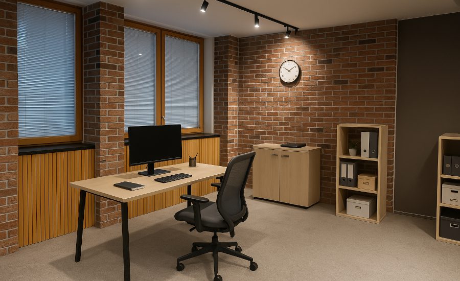 Toimisto Punatiilinen toimistotila Typpiparkissa, modernisti remontoitu